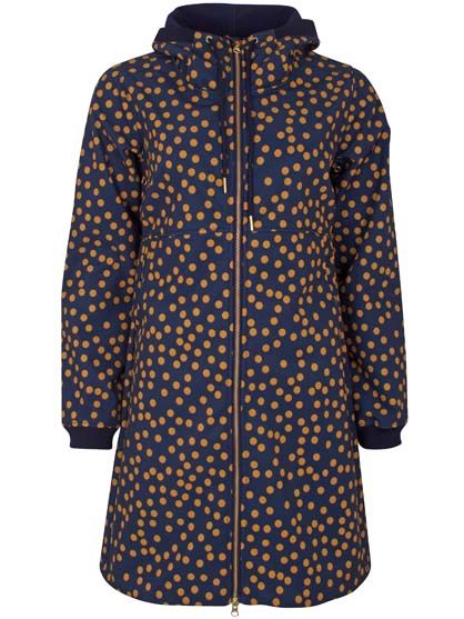 Daneline Softshell Navy/Light Amber FUNDOTS