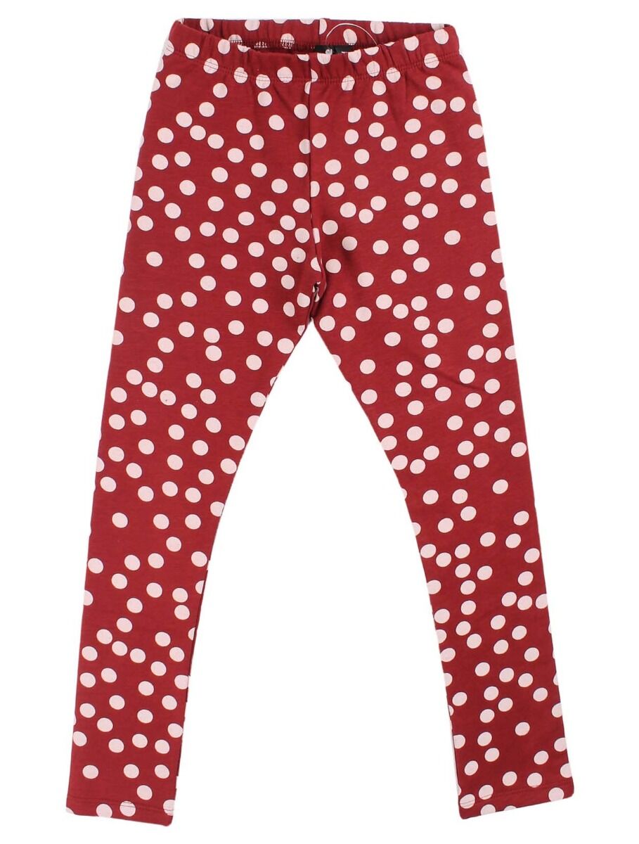 Danandrea Warm leggings Red wine/Chalk FUNDOTS