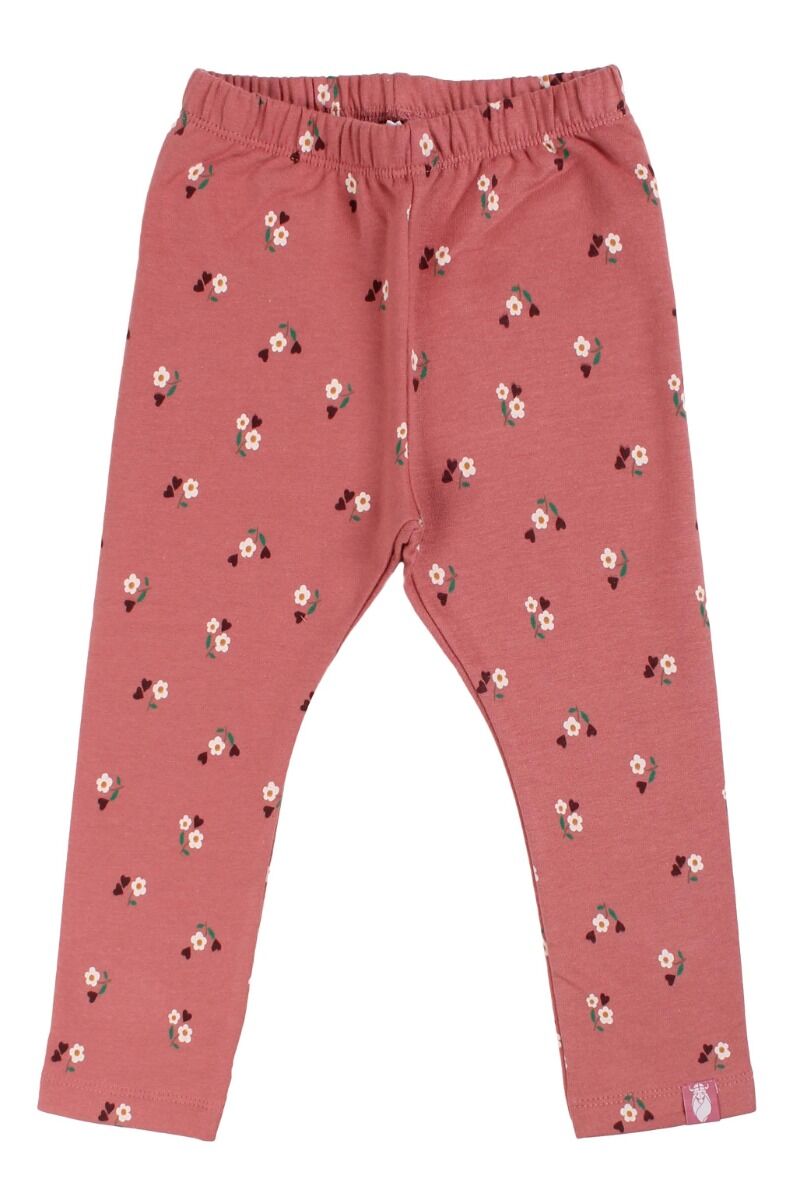 Danandrea Warm leggings Old Rose MINIFLOWER