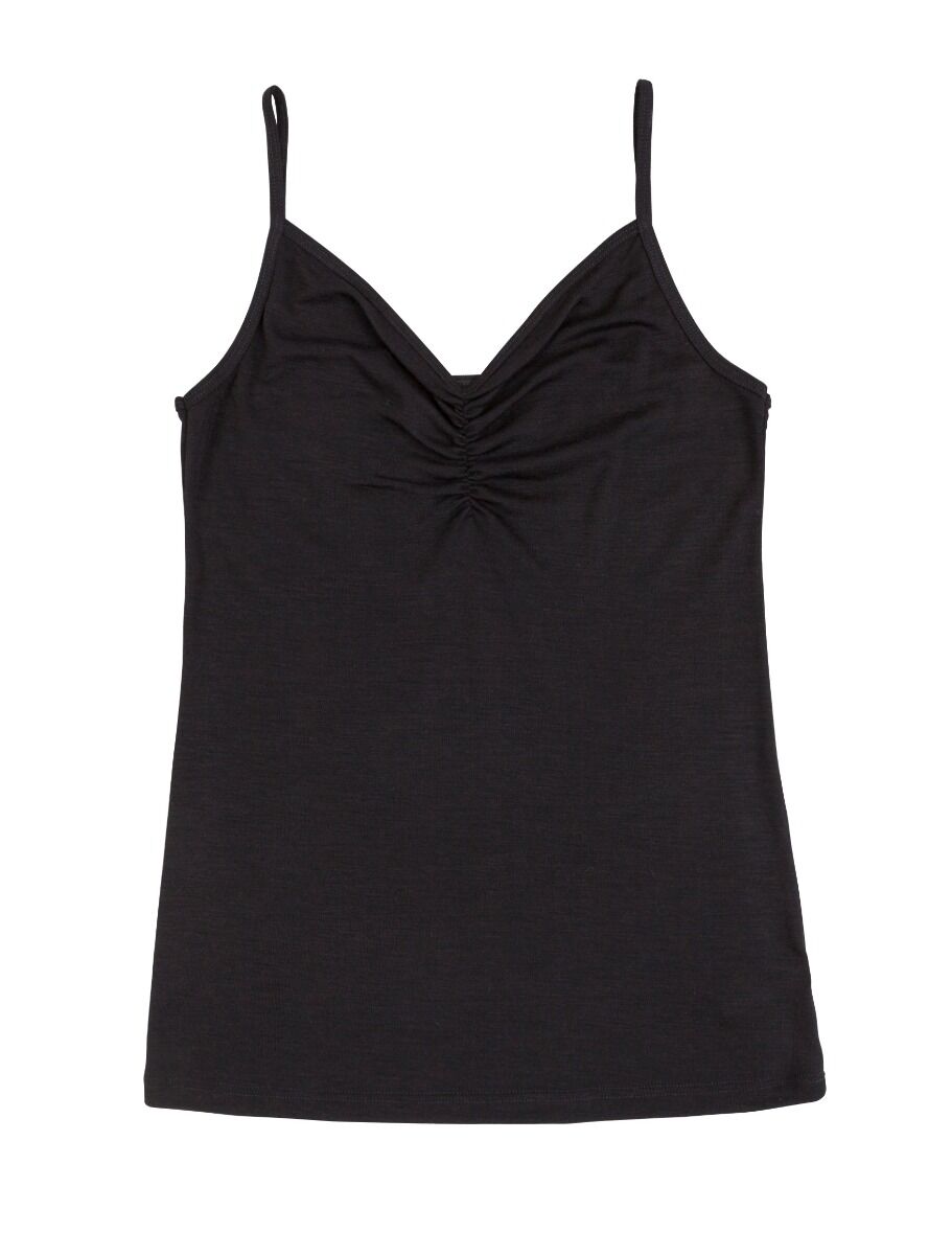 JOHA Top Women Sara Wool/Silk Black