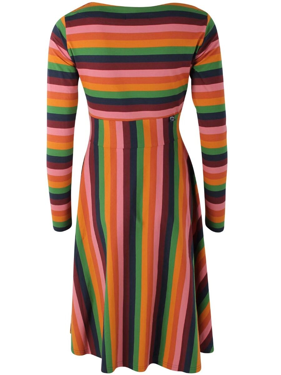 Danesigrid Cotton Dress Svampe Stripe