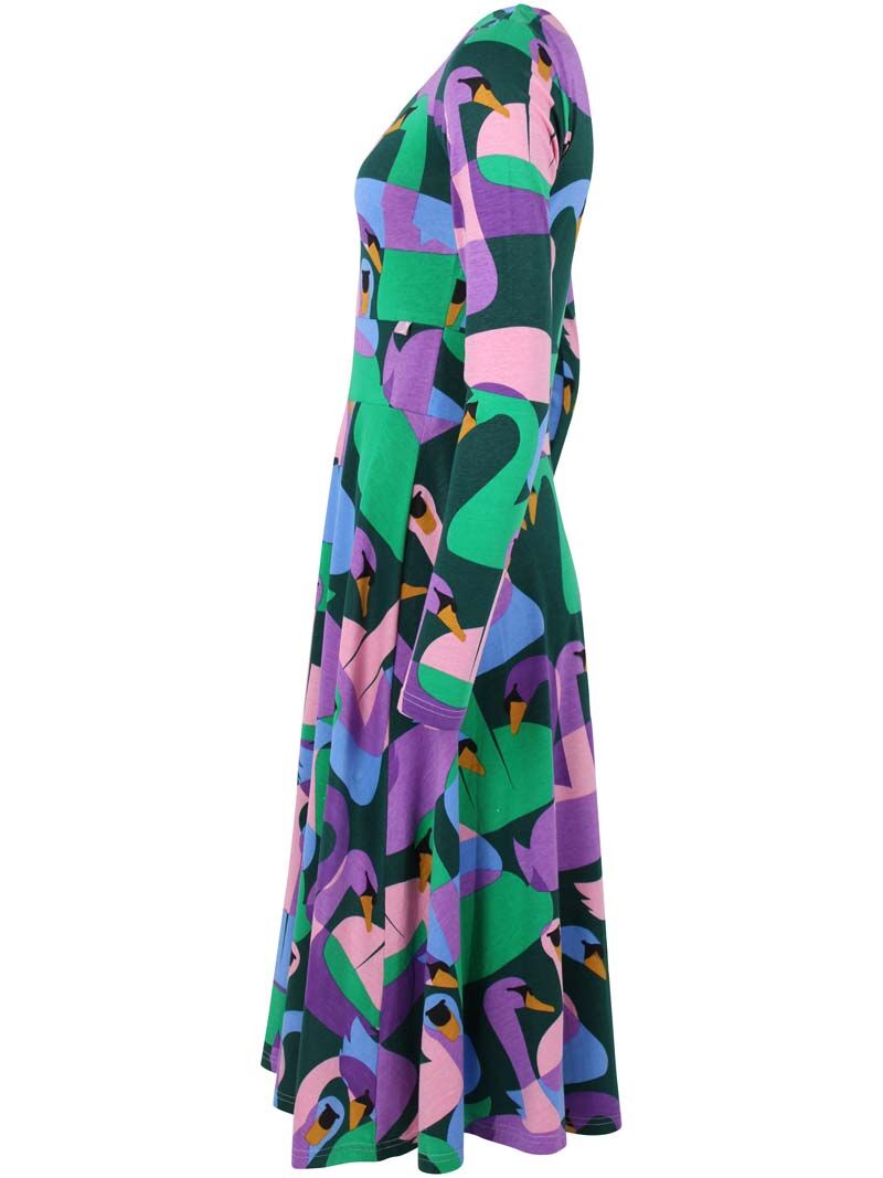 Danesigrid Cotton Dress Dark Duck SWANOSCOPE