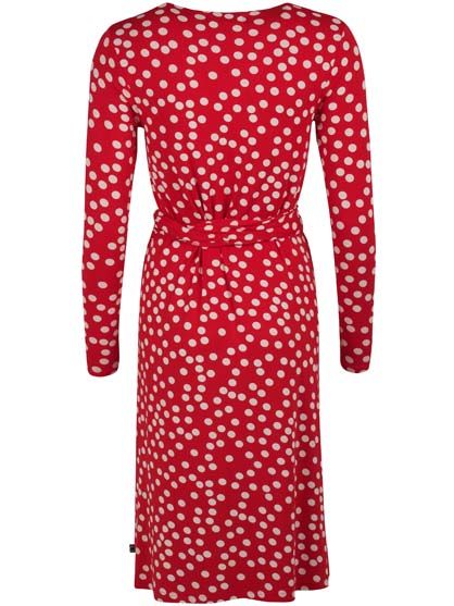 Danevalborg Dress Red/Offwhite FUN DOTS