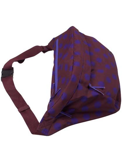 Mette Bag Dark Bdx/Purple Blue DOTS