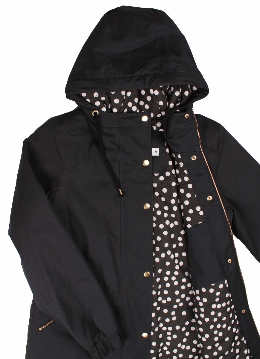 Danebrunhilde Winter Parka Black