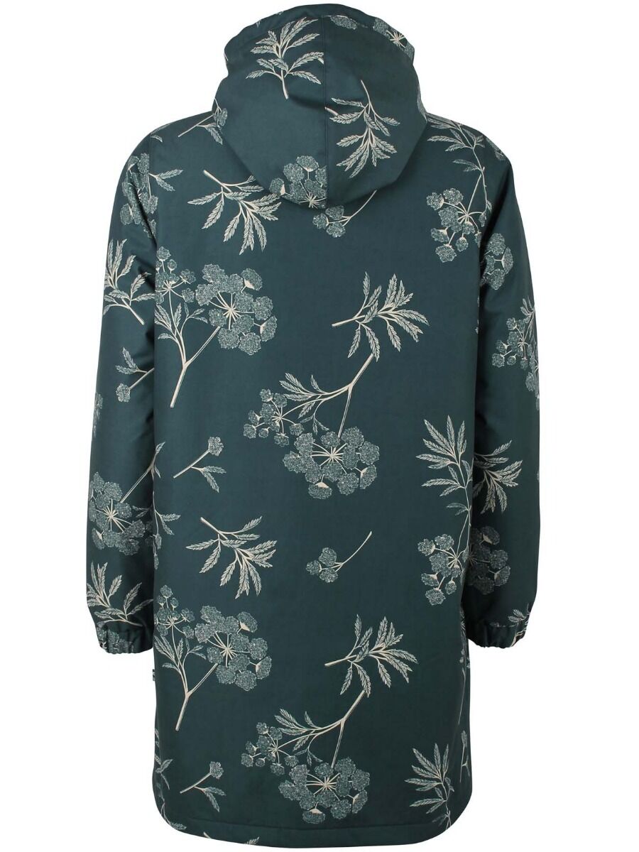 Gurli Winter Parka Black green/Light beige HEMLOCK