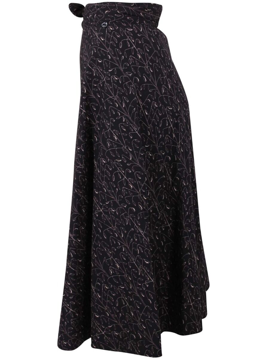 Danemikkelsen Poplin Skirt Black/Offwhite OATS