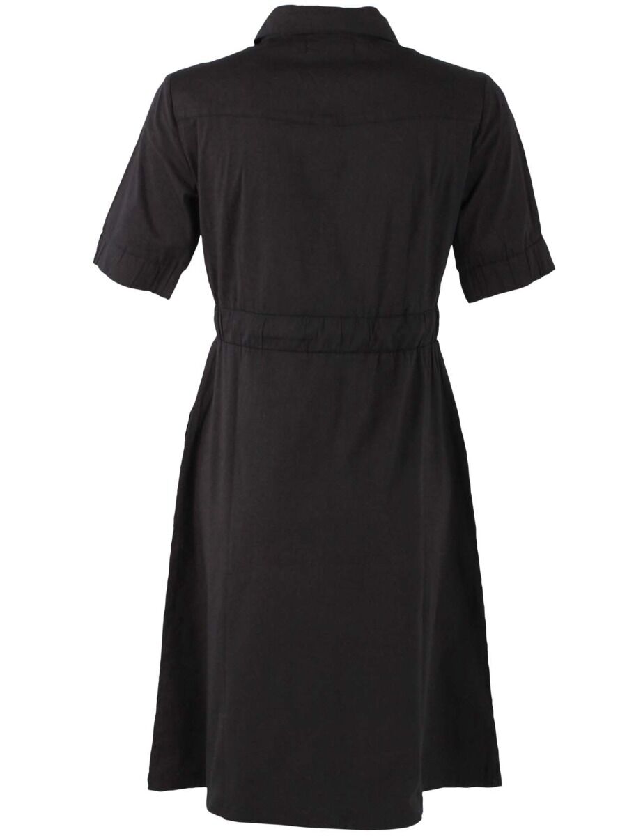 Danesusanne Poplin Dress Black