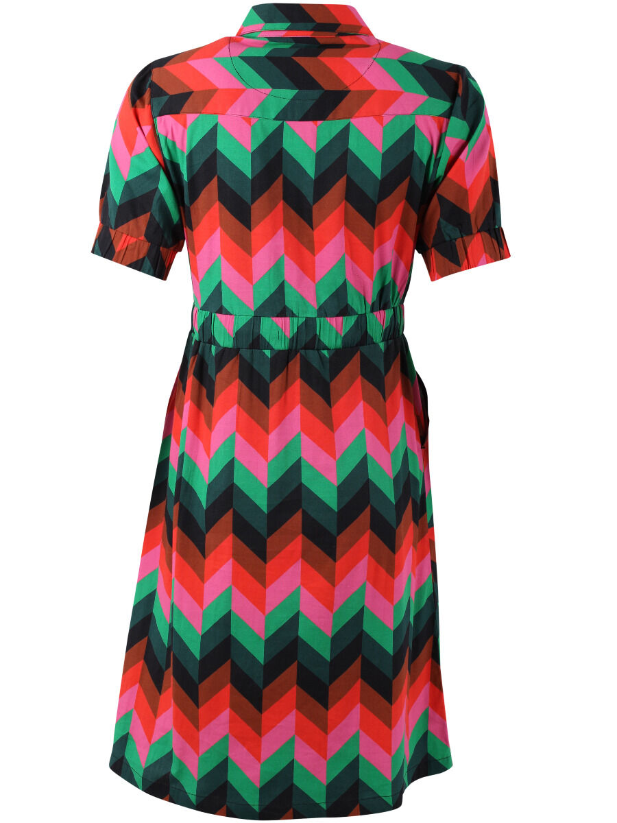 Danesusanne Poplin Dress Black ROYAL COURT