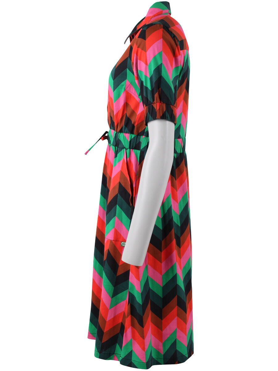 Danesusanne Poplin Dress Black ROYAL COURT