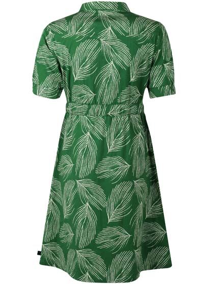 Danesusanne Poplin Dress Green/chalk PALMA