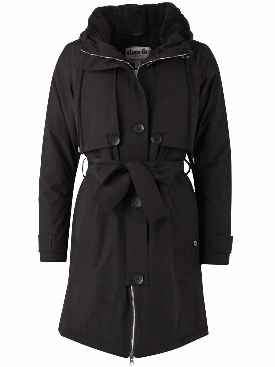 Danegravhund Stretch Winter Parka Black