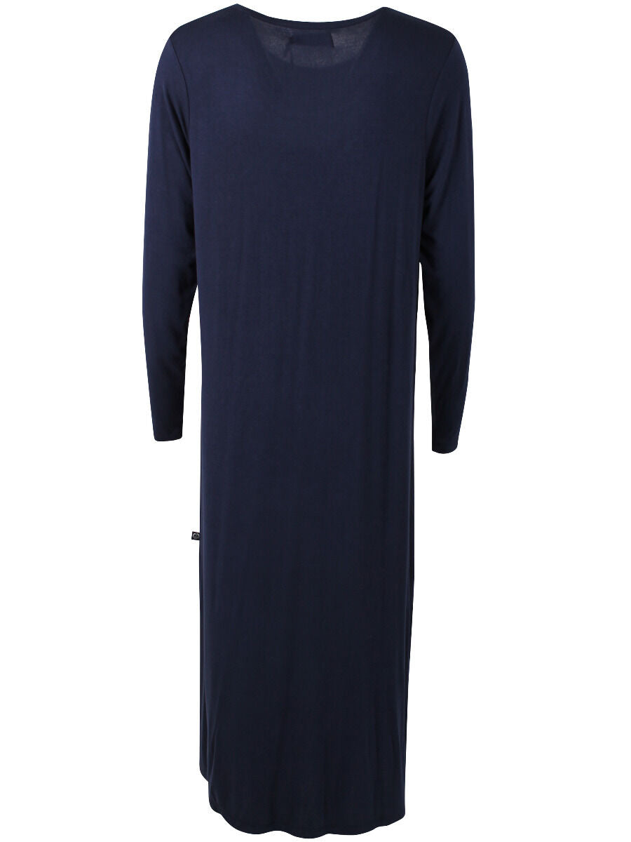 Danecasilda LS Viscose Dress Navy