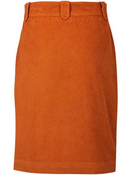 Danemadelaine Cord Skirt Honey