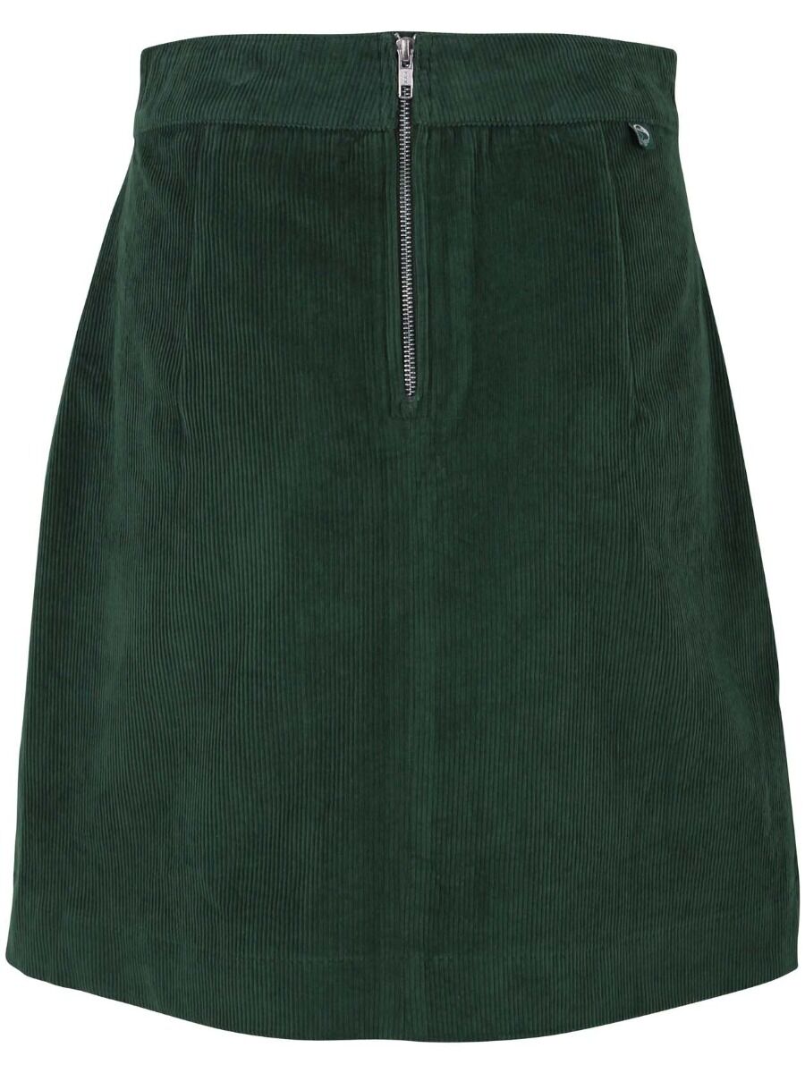 Danelondon Cord Skirt Rover Khaki
