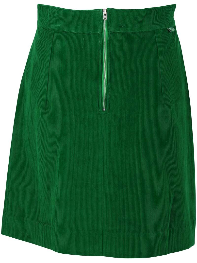 Danelondon Cord Skirt Grass Green