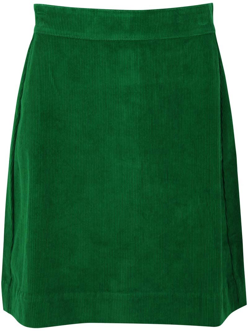 Danelondon Cord Skirt Grass Green