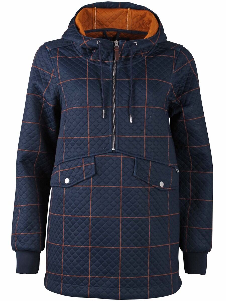 Danejohanne Thermo Anorak Navy/Occer LARGE PLAID