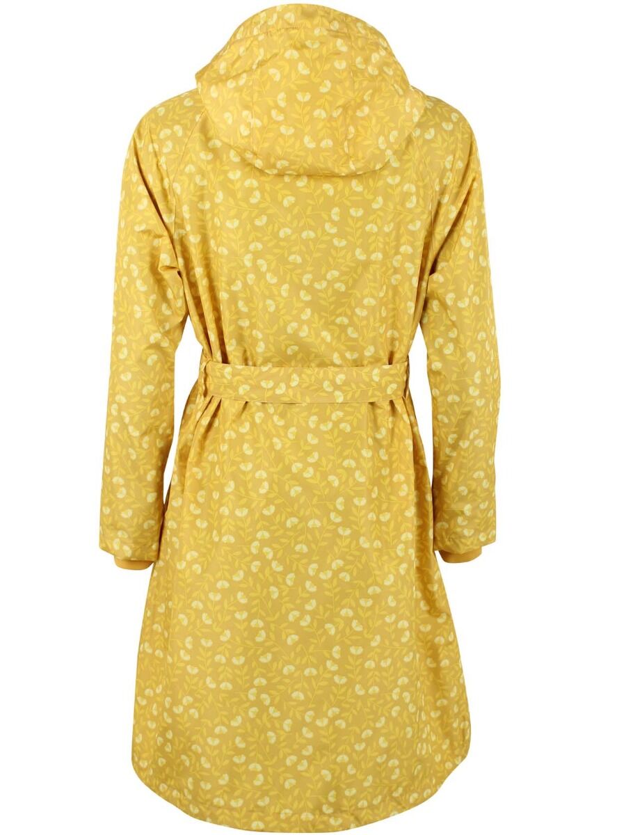 Danelisabeth Raincoat Dark Yellow FLEURIE