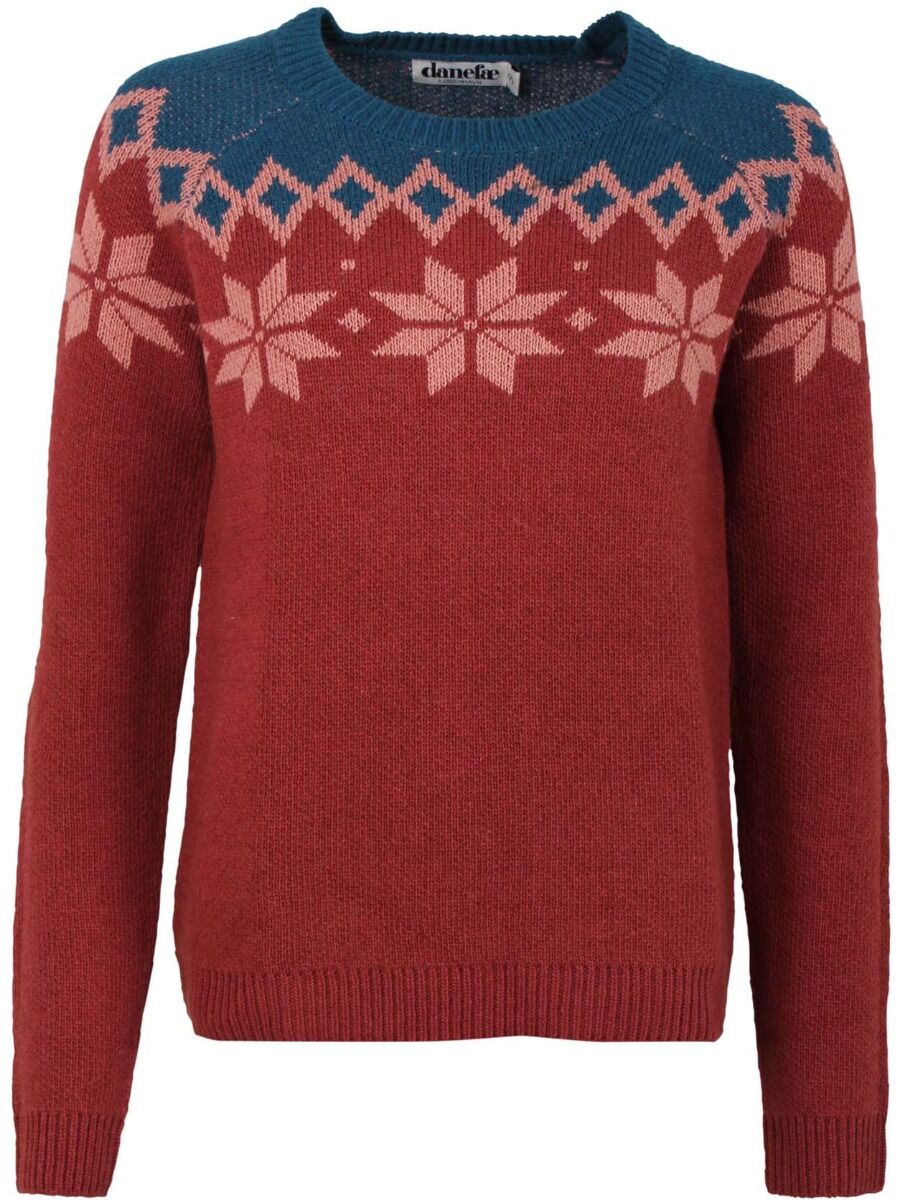 Danehytte Wool Sweater Rose Tile