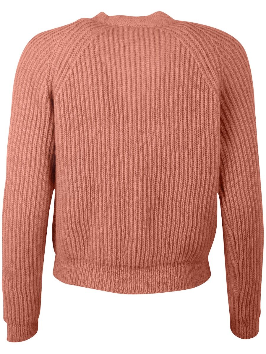 Danadorable Wool Cardigan Rose Beige