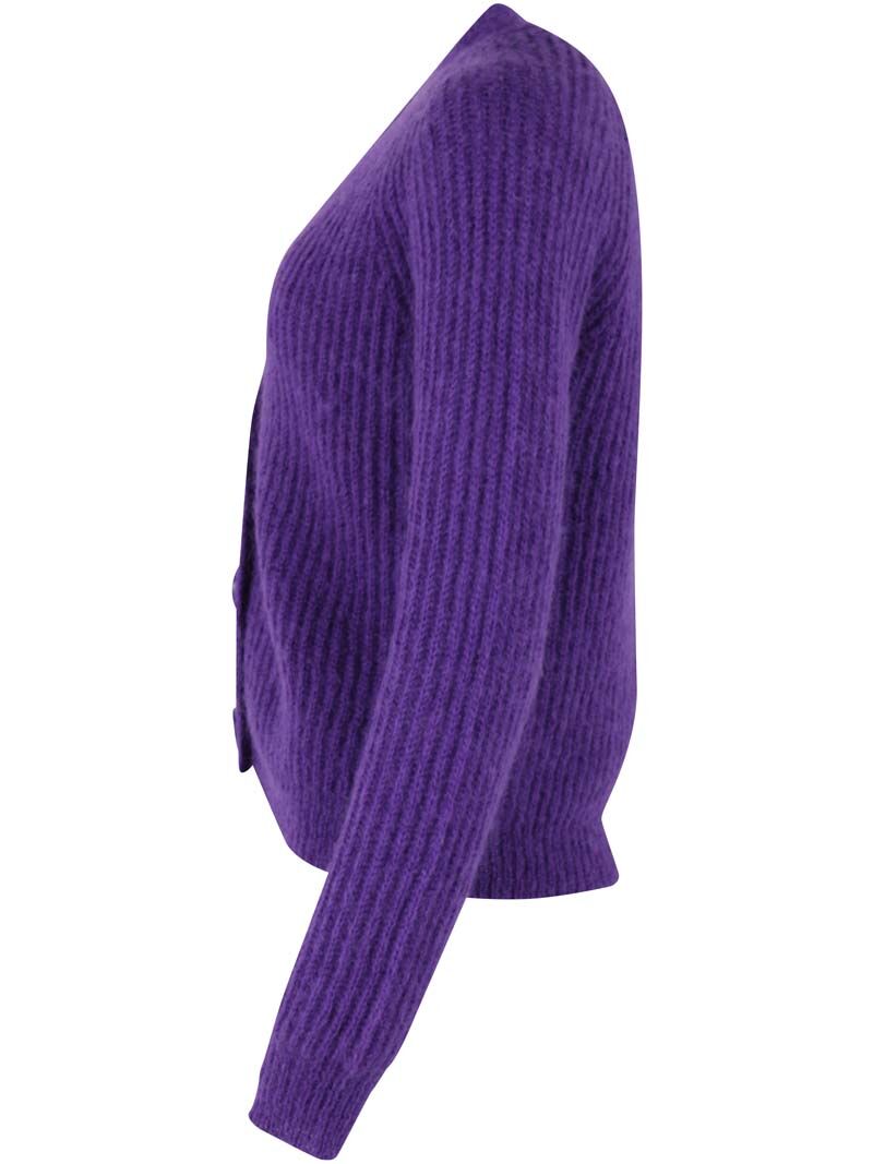 Danadorable Wool Cardigan Purple