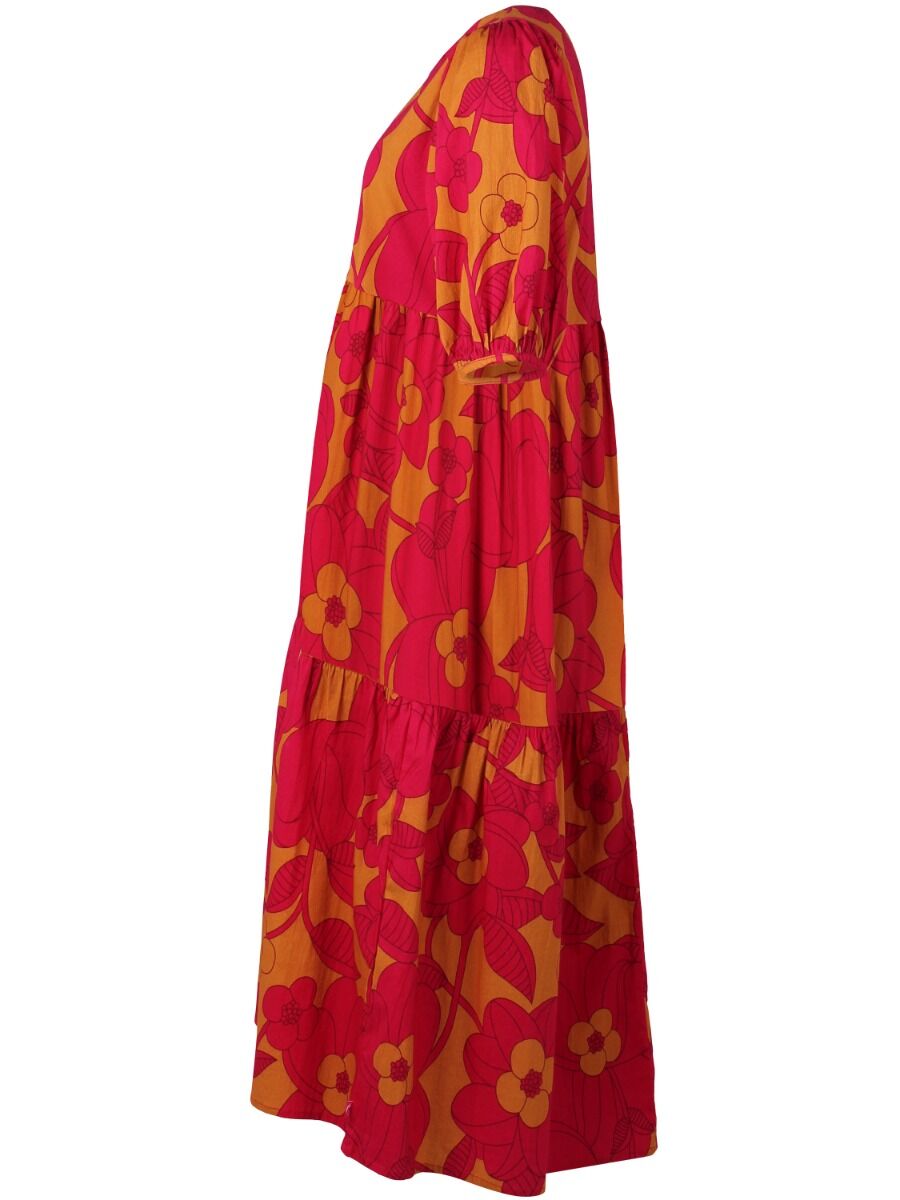 Danejuli Dress Honey/dk fuchsia BLOOM BOOM