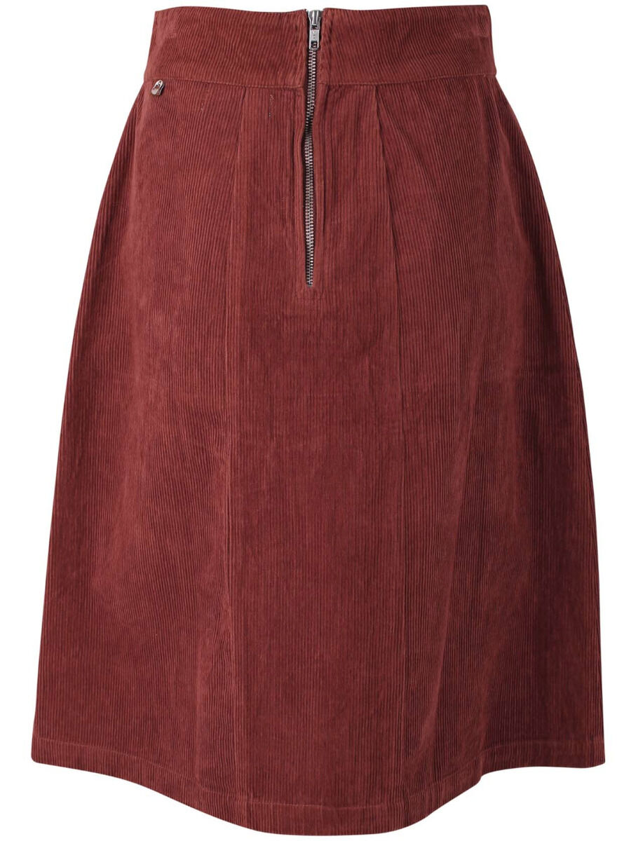 Danemaren Cord Skirt Beige Rose