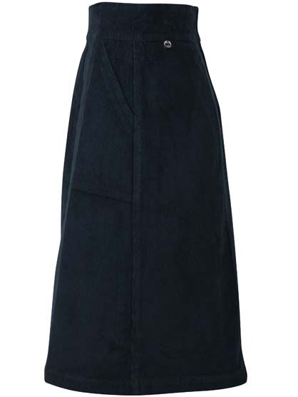 Danemaren Cord Skirt Dusty Navy