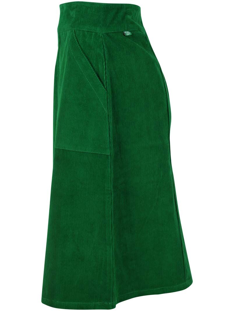 Danemaren Cord Skirt Grass Green