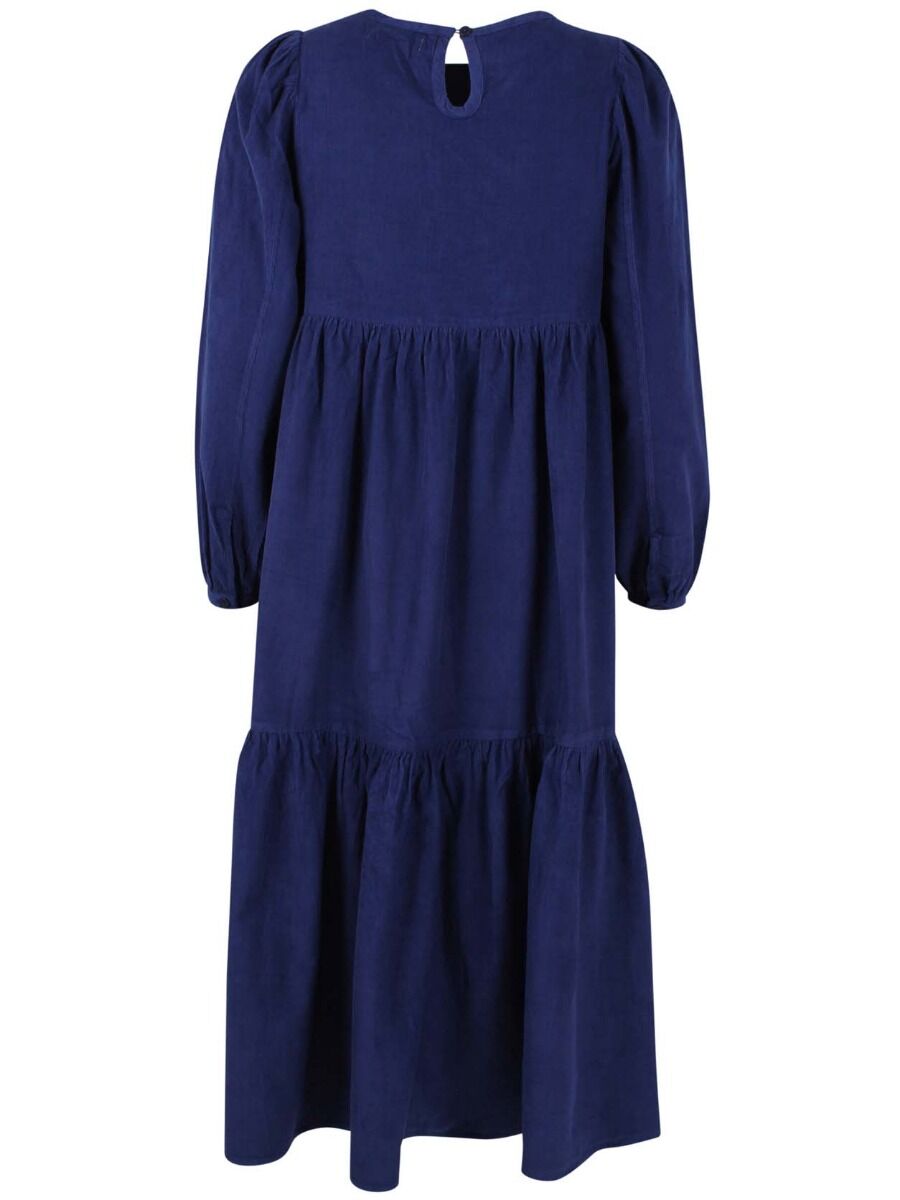 Danoktober Cord Dress Royal Blue