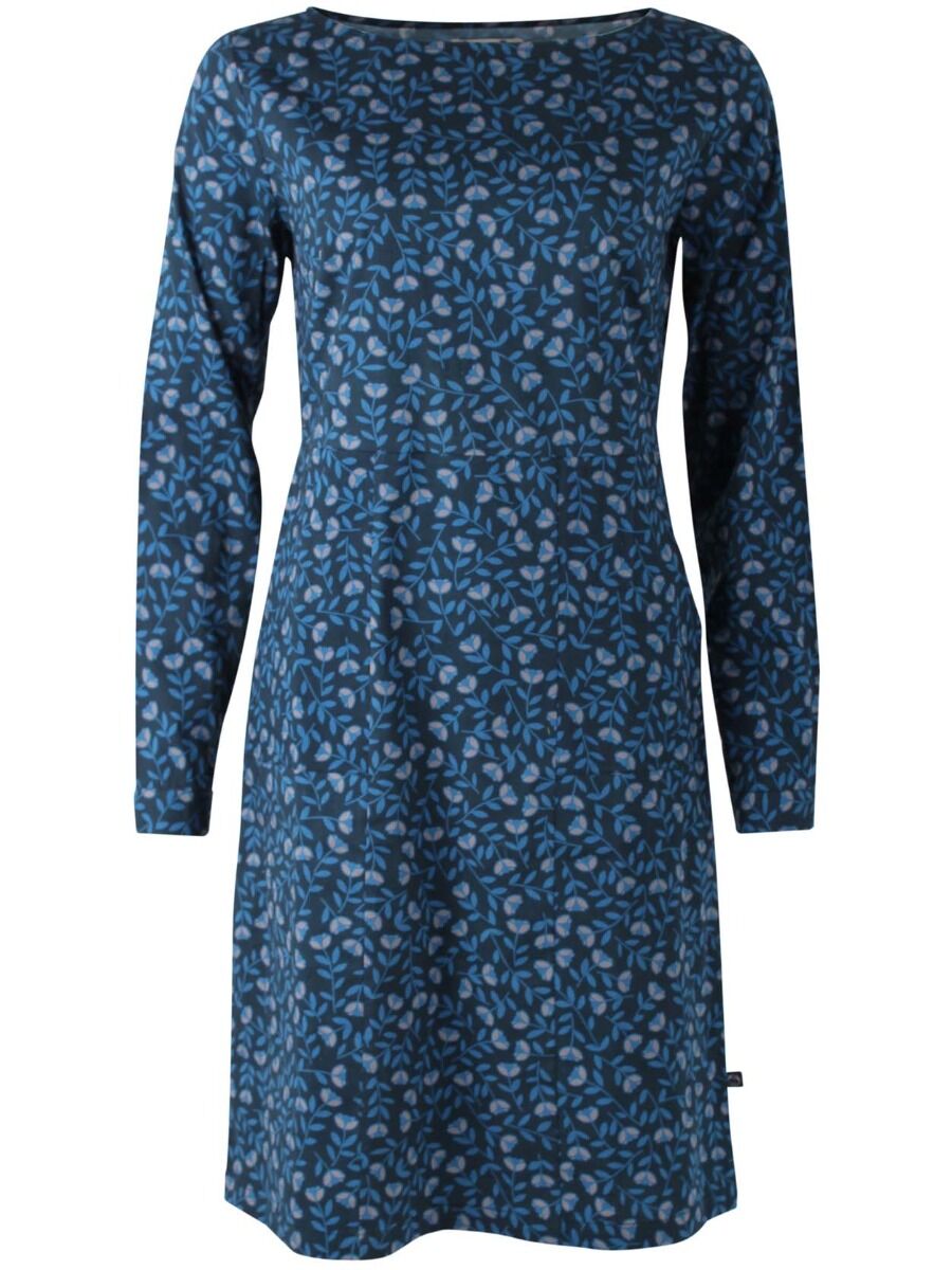 Daneleonora Dress Marine/Cold Blue FLEURIE
