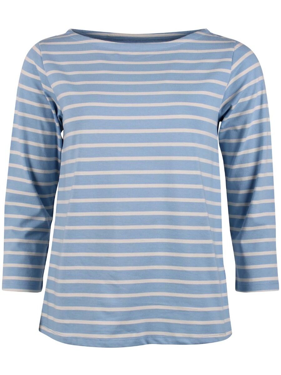 Danecarribean Heavy Cotton Tee Pastel Blue/Offwhite
