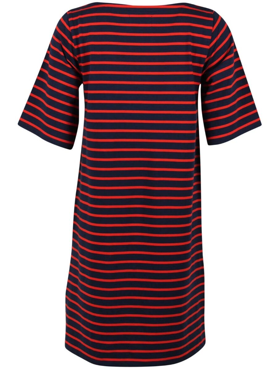 Danetrinidad Dress Navy/Bright Red