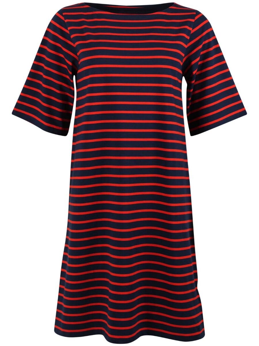 Danetrinidad Dress Navy/Bright Red