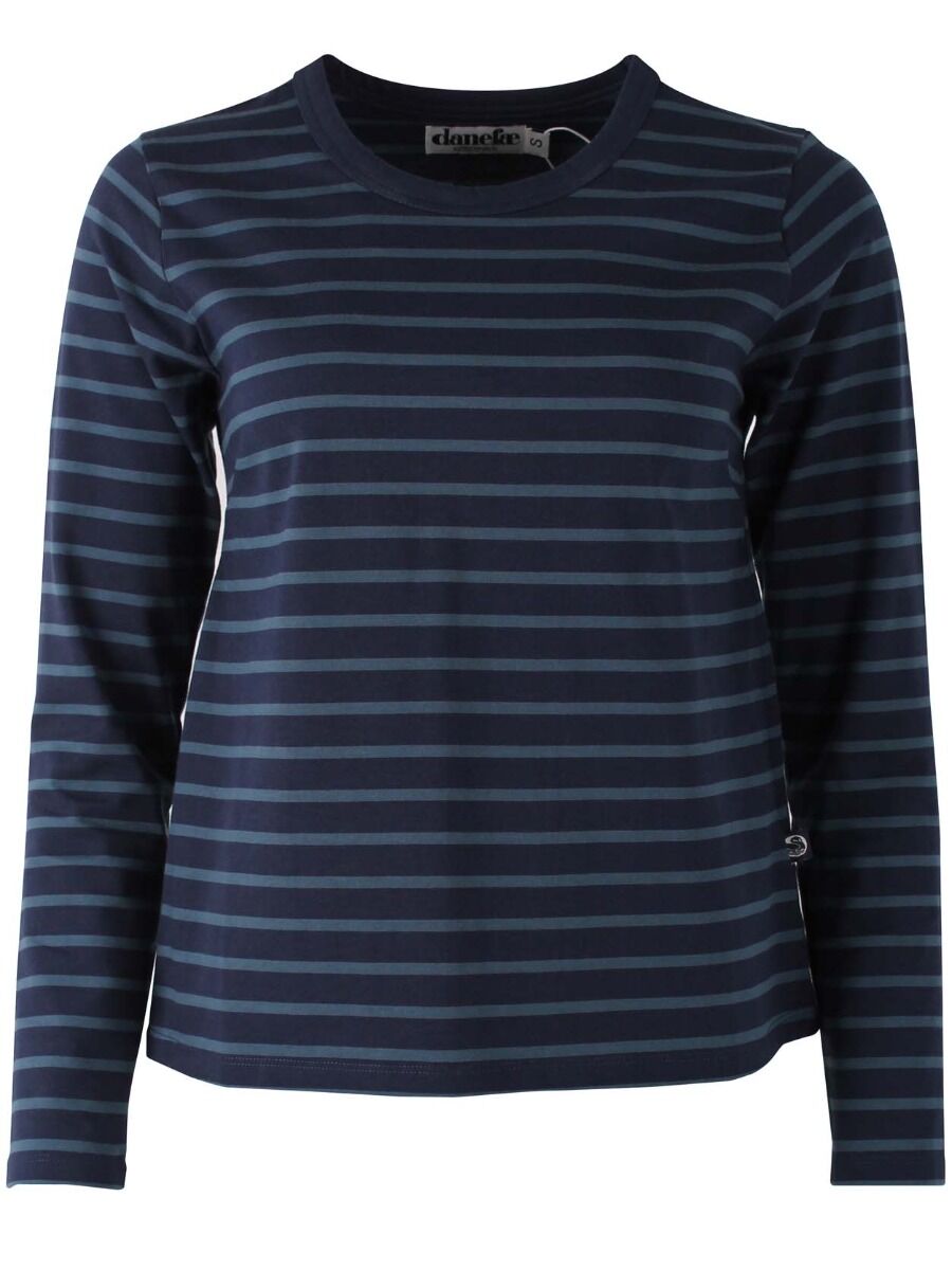 Danevibs Tee Dk Navy/Blue Steel