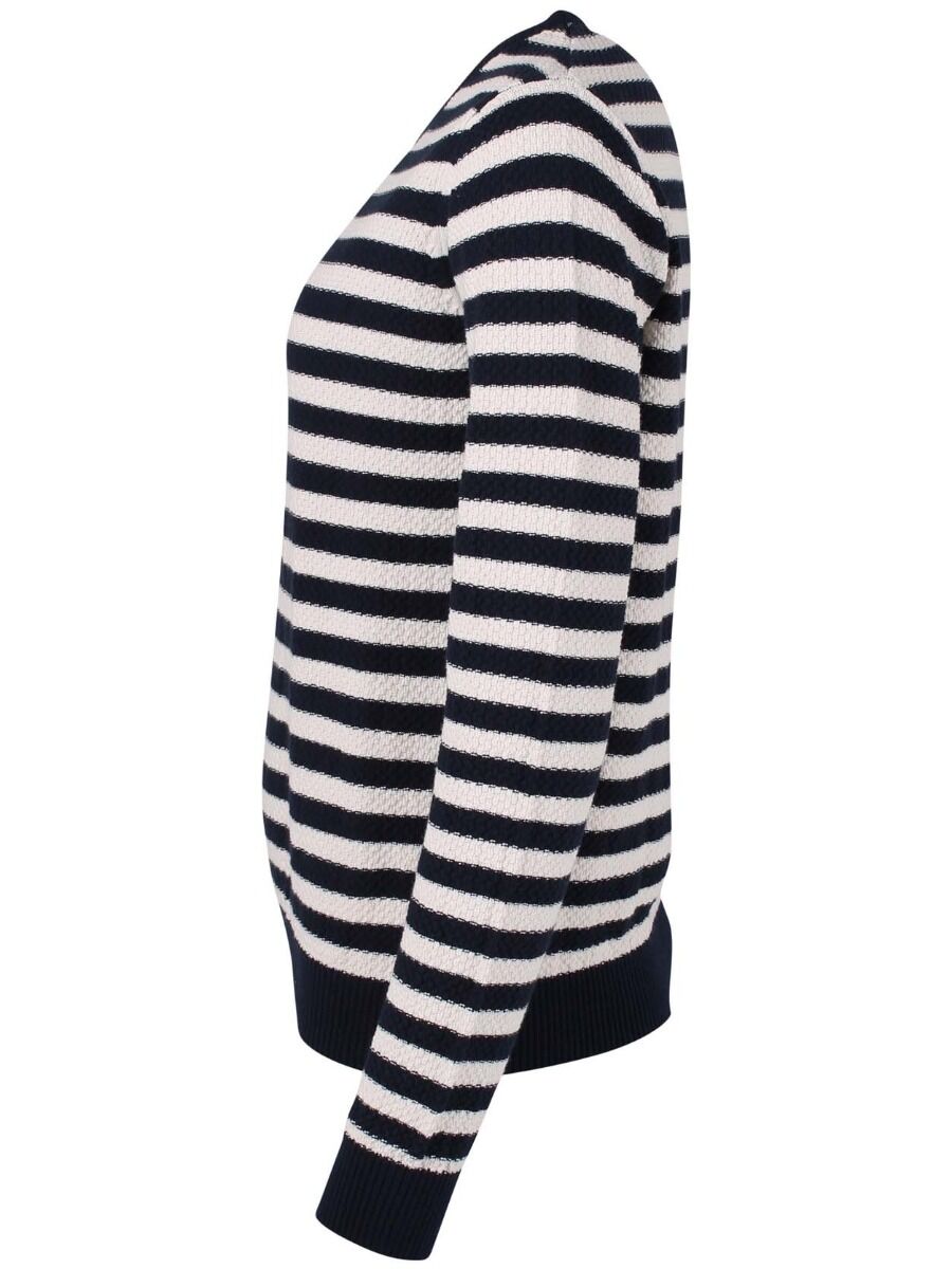 Danepearly Pearl Knit Sweater Navy/Offwhite