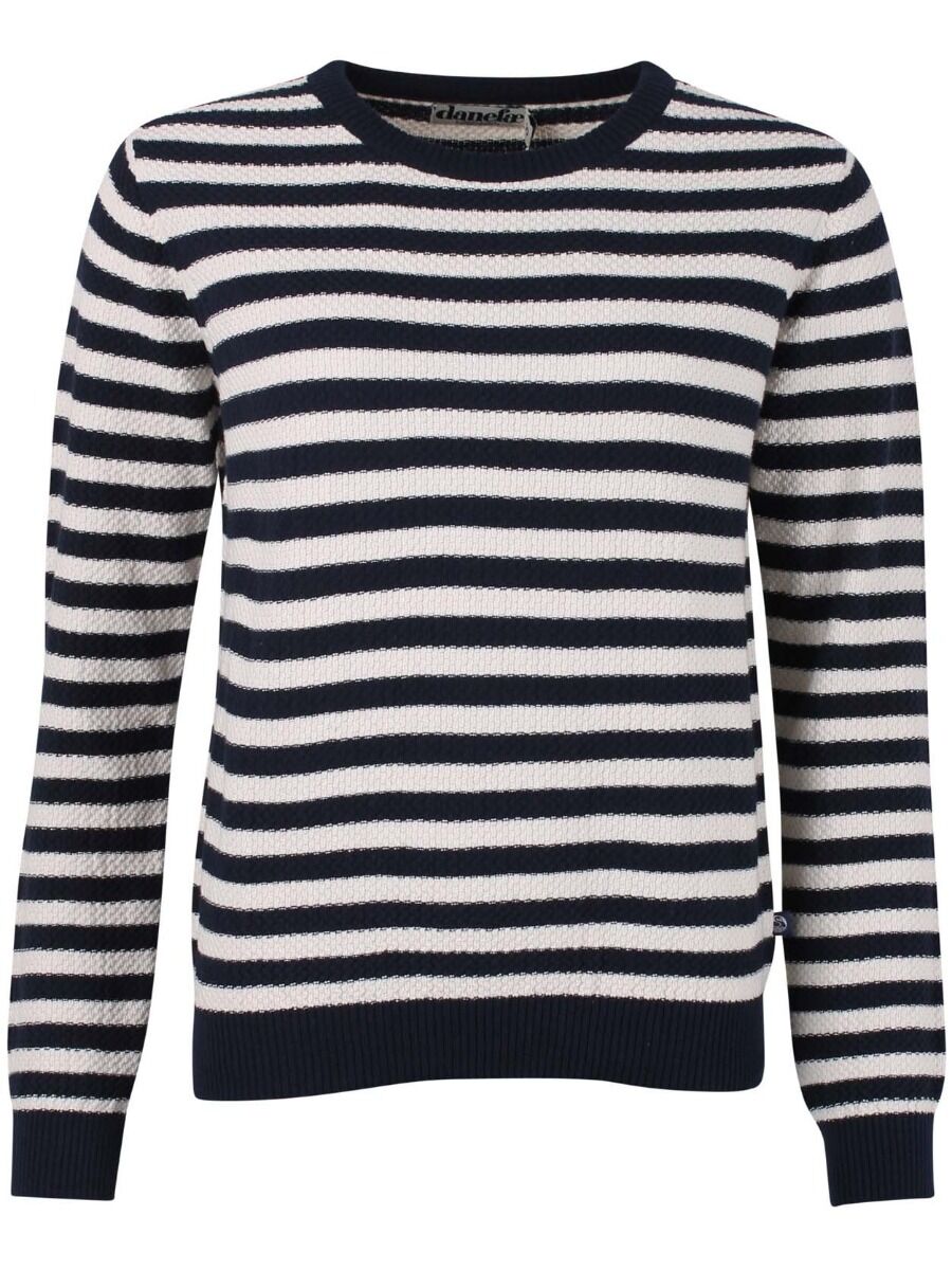Danepearly Pearl Knit Sweater Navy/Offwhite