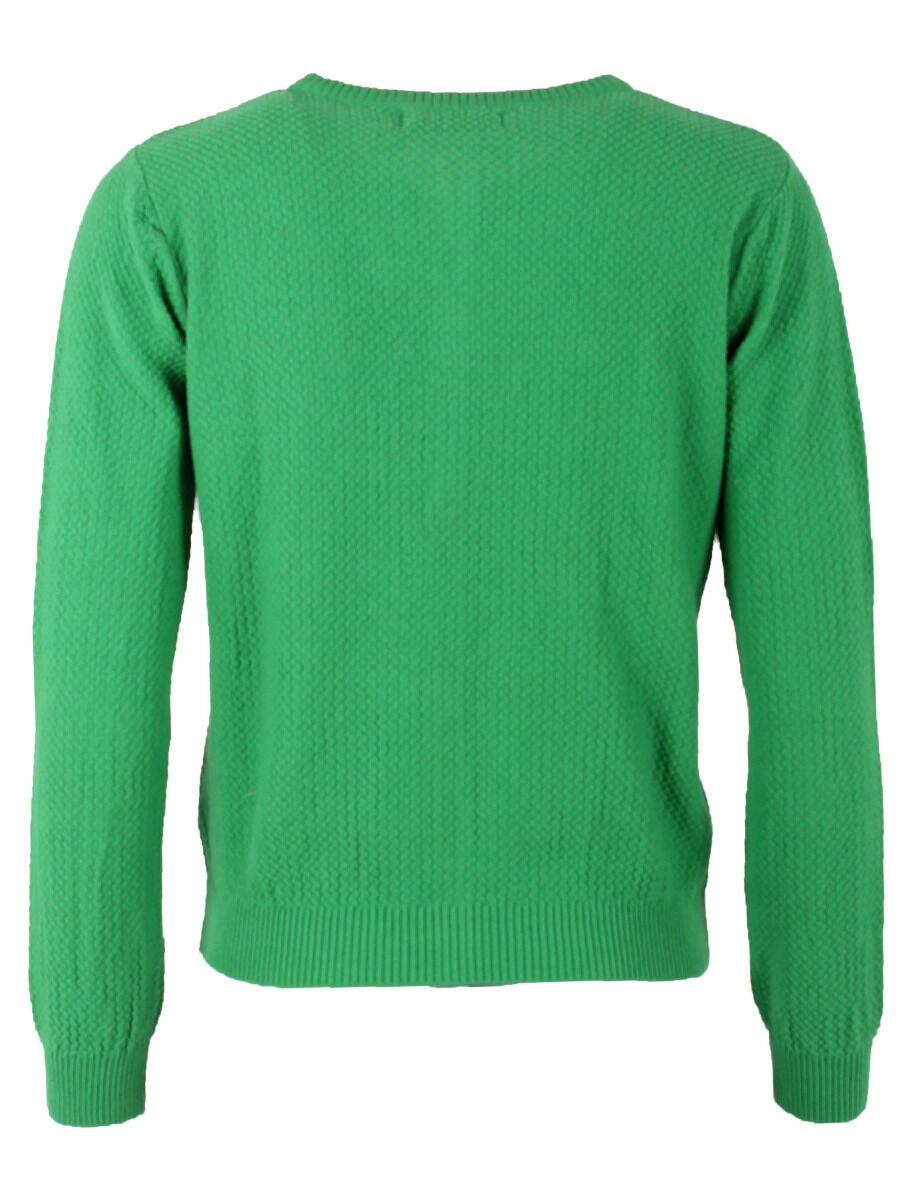 Danesaga Pearl Knit Cardigan Green