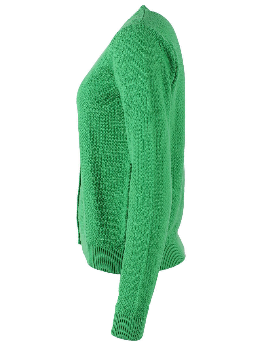 Danesaga Pearl Knit Cardigan Green