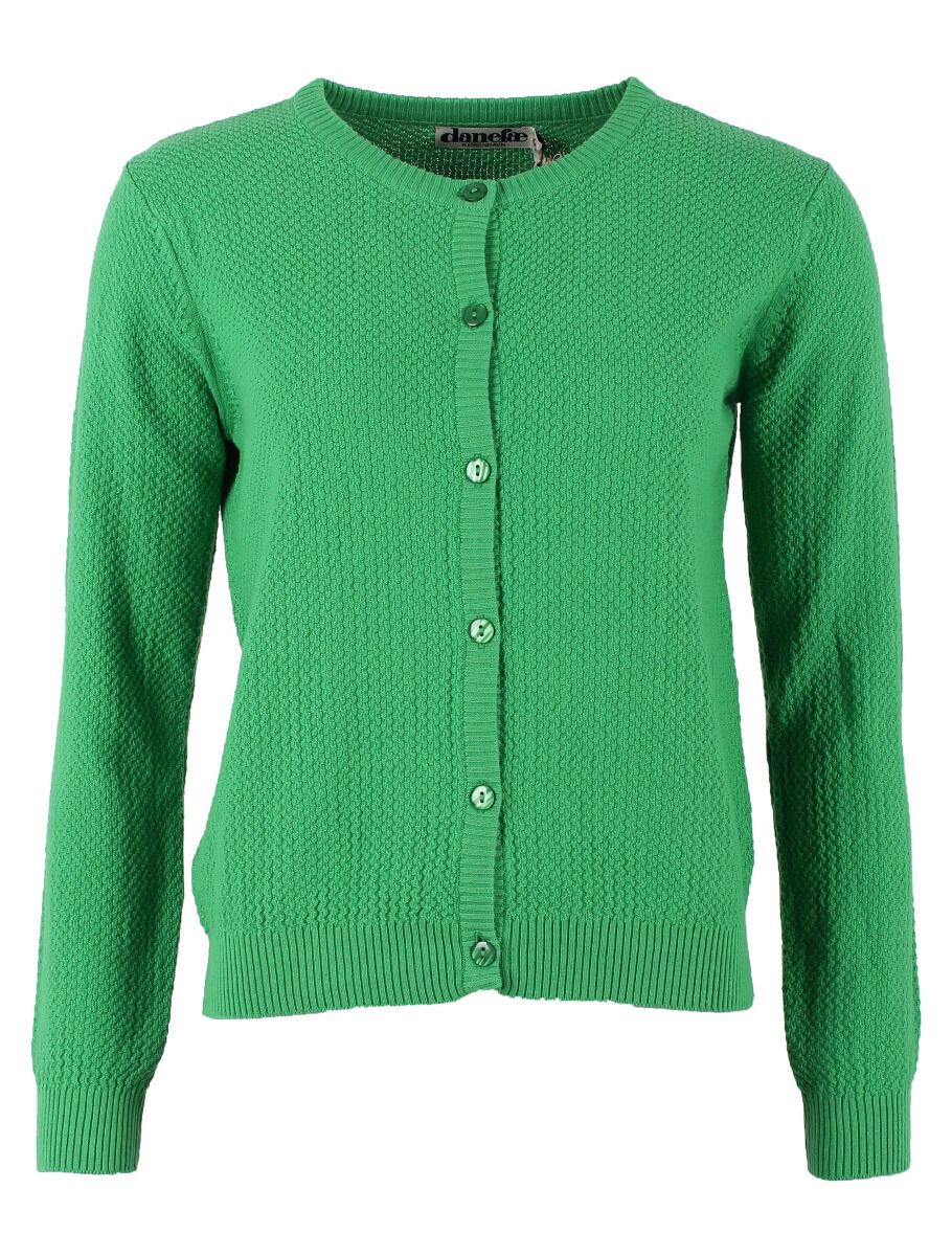 Danesaga Pearl Knit Cardigan Green