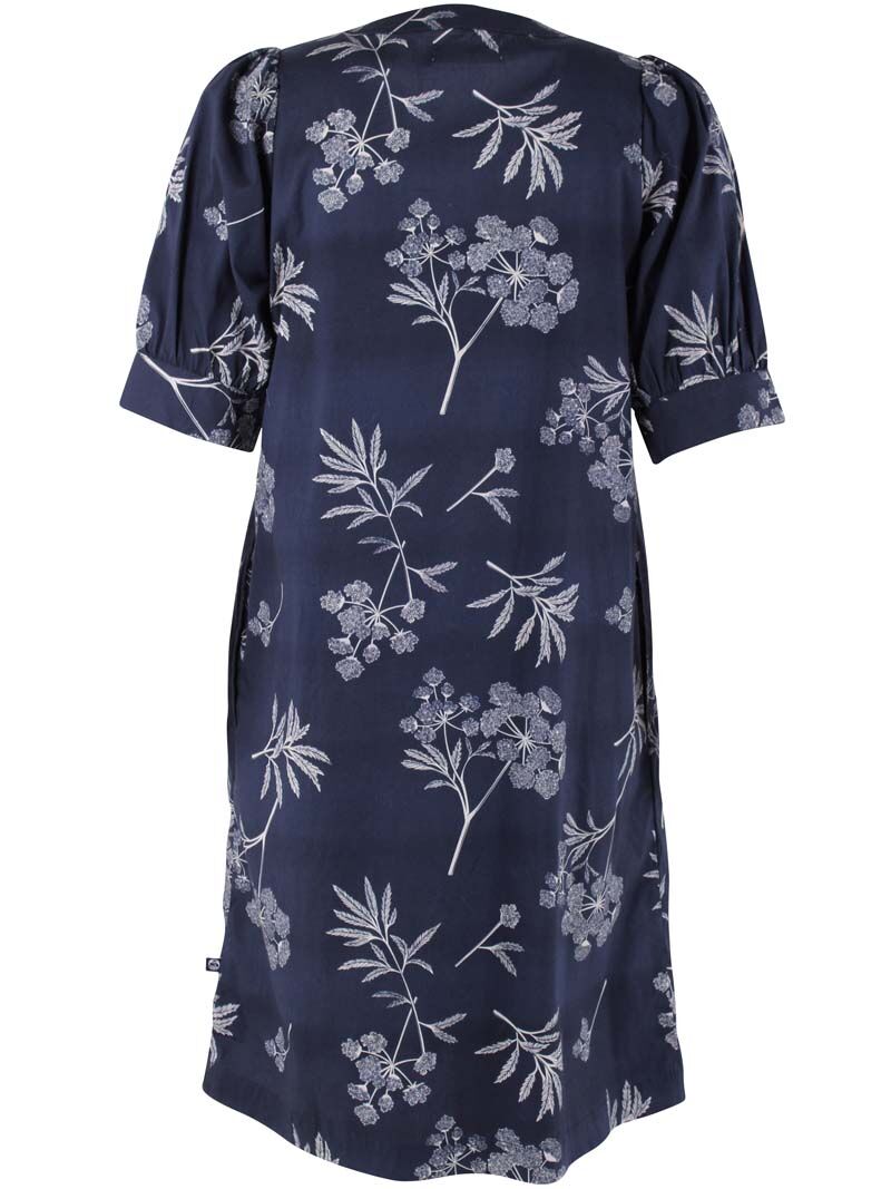 Danamaia Poplin Dress Dk Navy/Chalk HEMLOCK