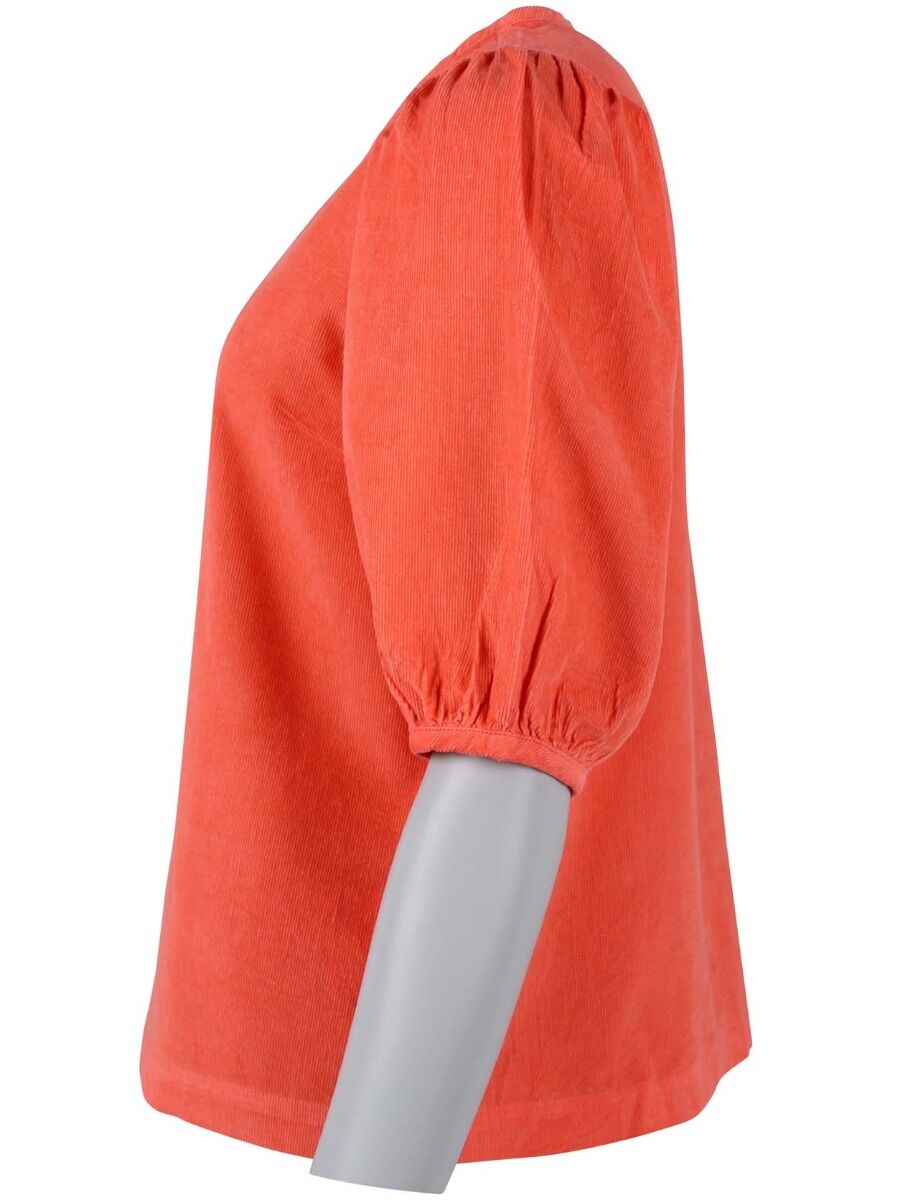 Daneprosecco Cord Shirt Bright Coral