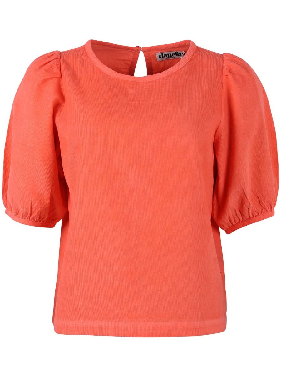 Daneprosecco Cord Shirt Bright Coral