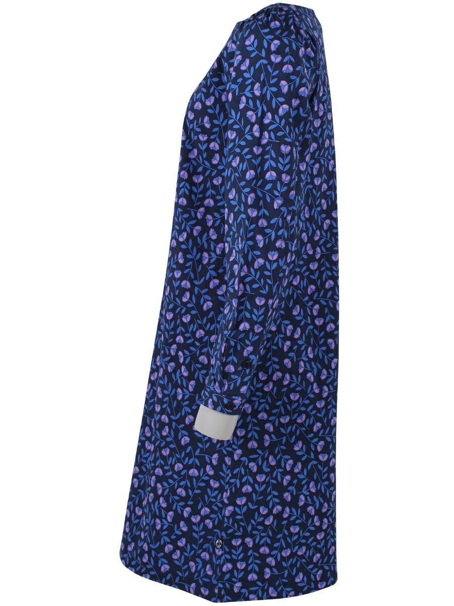 Danelund Dress Navy/Lilac FLEURIE