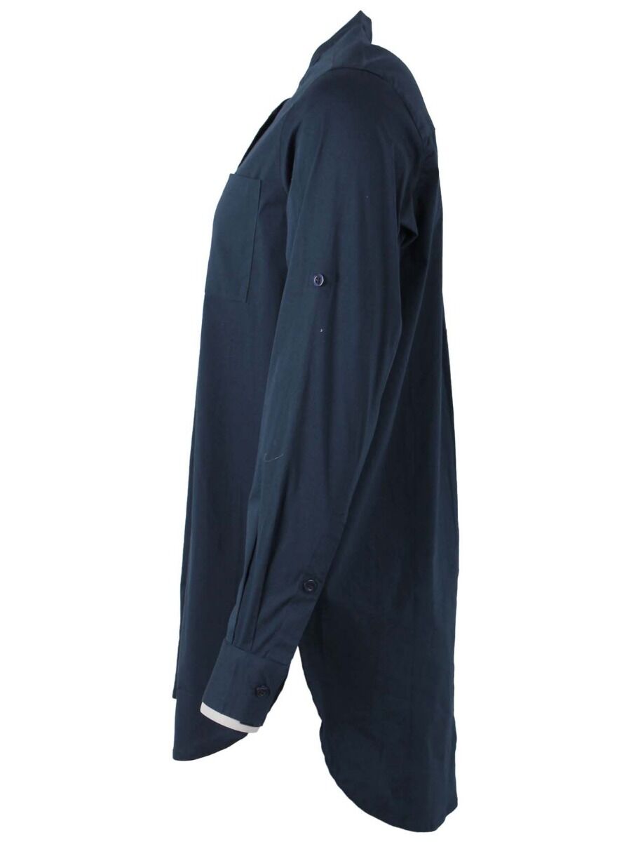 ESS - Joy Poplin Shirt Navy