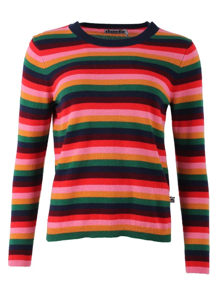 ESS - Cashmere Kiss Sweater Fuzzy Rainbow