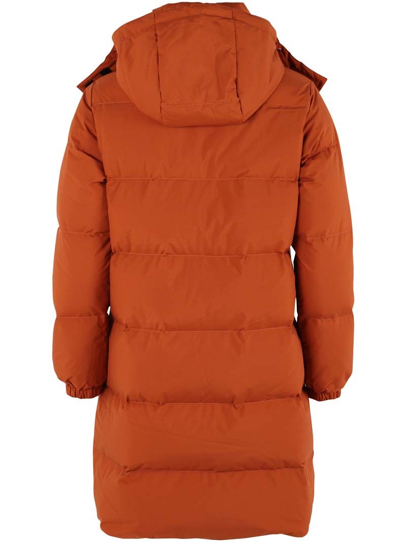 Daneget Down Winter Coat Rust