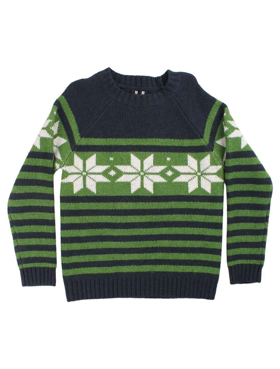 Daneslalom Sweater Dk Navy/Fall Jungle/Chalk
