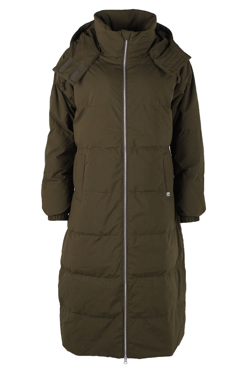 Danepuffin Down Winter Coat Warm Khaki